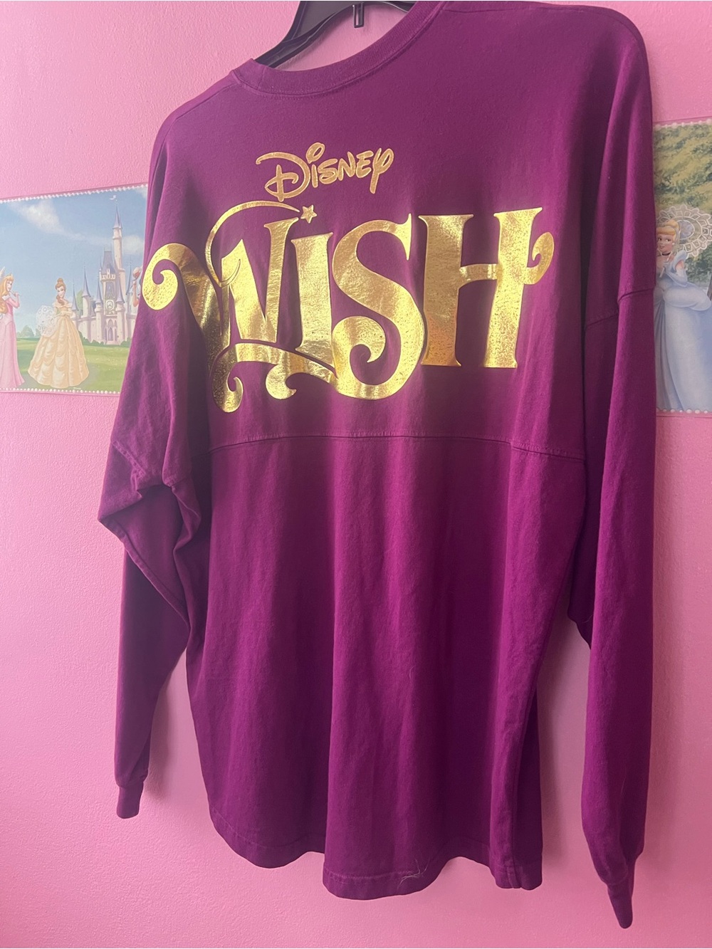 Rare Disney Wish Make-A-Wish Spirit Jersey Inaugural Sailing M